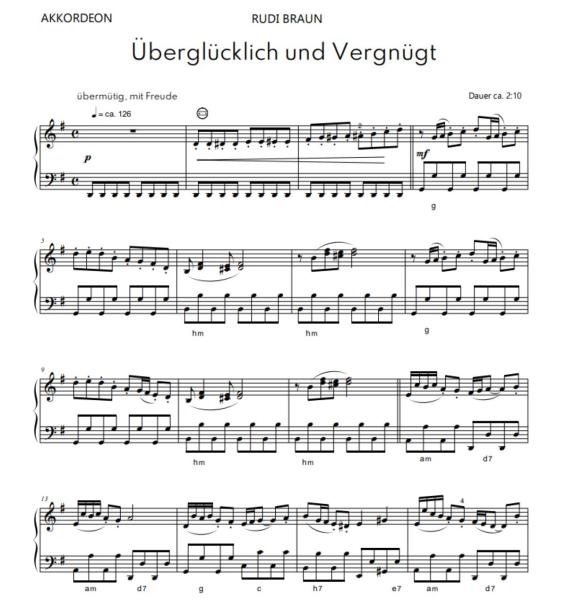 , Konzertstück, Wettbewerbsstück, Wettbewerbsliteratur, Notenbeispiel