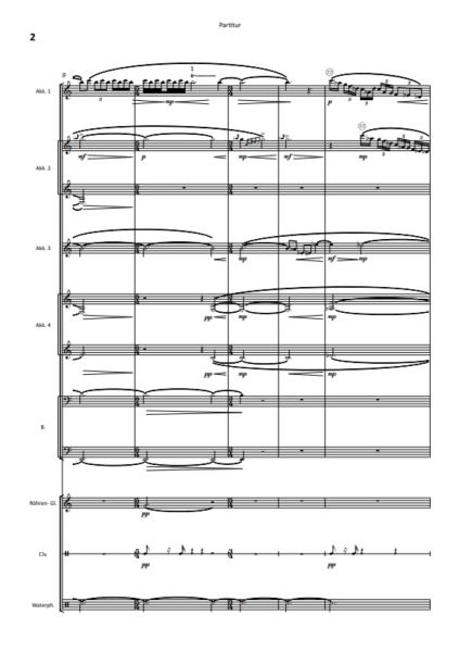 Phoenix Rising, Ian Watson, Akkordeon-Orchester, Auftragskomposition, World Music Festival Innsbruck, WMF, LAO, London Accordion Orchestra, Höchststufe, schwer, Wertungsstück, Wettbewerbsliteratur, Orchesternoten, Musiknoten, Originalkomposition, Original