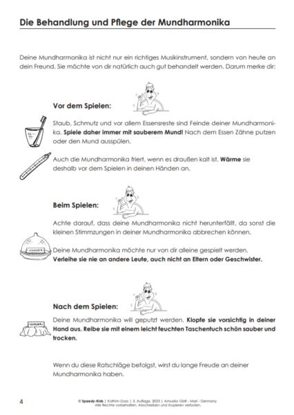 Speedy-Kids, Kathrin Gass, diatonische Mundharmonika, Hohner Speedy, Schulwerk, Lehrwerk, Mundharmonikaschule, Spielheft, mit Online-Material, sehr leicht, Mundharmonika Noten, Mundharmonika spielen lernen, Anfänger, für Kinder, Klassenmusizieren in der G
