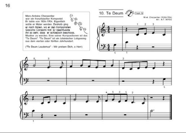 Kleine Musiker ganz groß Band 2, Anastasia Tsarchatzidou, Georg Bühler, Schulwerk für Klavier, sehr leicht-leicht, für Kinder ab 4 Jahren, kindgerecht, inkl. Playback-CD, Klavierunterricht, Klavierschüler, Anfänger am Klavier, Klavierschule, Klavier Noten