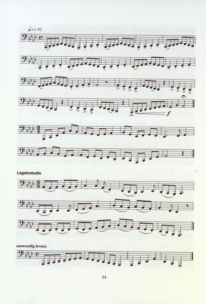 Übungsheft D1 für Tuba in B, B-Tuba, Bernd Nawrat, Blechblasinstrumente, tiefes Blech, Prüfungsvorbereitung, D-Lehrgang, Einzelunterricht, Gruppenunterricht, Spielstücke, Vortragsstücke, leicht, Musiktheorie, praxisorientiert, Tuba Noten, Notenbeispiel