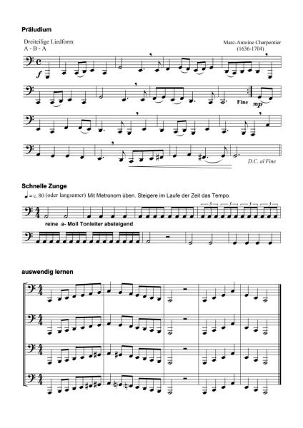 Übungsheft D2 für Tuba in B, B-Tuba, Bernd Nawrat, Blechblasinstrumente, tiefes Blech, Prüfungsvorbereitung, D-Lehrgang, Einzelunterricht, Gruppenunterricht, Spielstücke, Vortragsstücke, leicht, Musiktheorie, praxisorientiert, Tuba Noten, Einblick in die