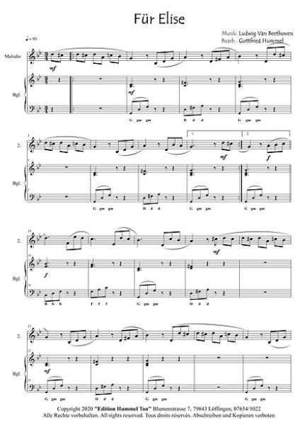 (Beet)höflich & (Mo)zärtlich, Ludwig van Beethoven, Wolfgang Amadeus Mozart, Gottfried Hummel, Kammermusik-Spielheft, 2 Melodieinstrumente (in C, Bb, Es, C (Bass-Schlüssel)), Begleitstimme (Akkordeon oder Klavier), Klassiker, mittelschwer, Kammermusik Not