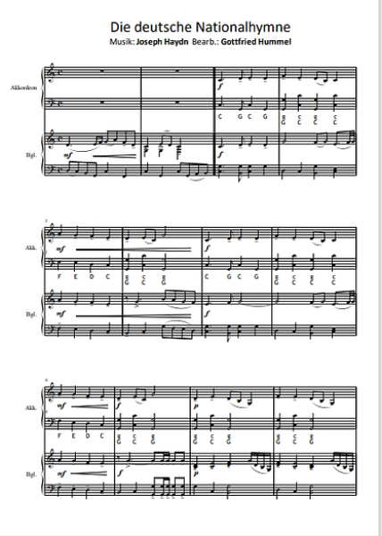 Beethöflich, Mozärtlich und einen Haydn Spaß dabei, Ludwig van Beethoven, Wolfgang Amadeus Mozart, Joseph Haydn, Gottfried Hummel, Akkordeon-Solo, Standardbass MII, Klavierbegleitung ad lib., Spielheft, Soloband, Wiener Klassik, sehr leicht-leicht, Akkord