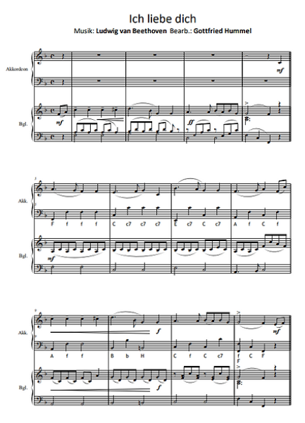 Beethöflich, Mozärtlich und einen Haydn Spaß dabei, Ludwig van Beethoven, Wolfgang Amadeus Mozart, Joseph Haydn, Gottfried Hummel, Akkordeon-Solo, Standardbass MII, Klavierbegleitung ad lib., Spielheft, Soloband, Wiener Klassik, sehr leicht-leicht, Akkord