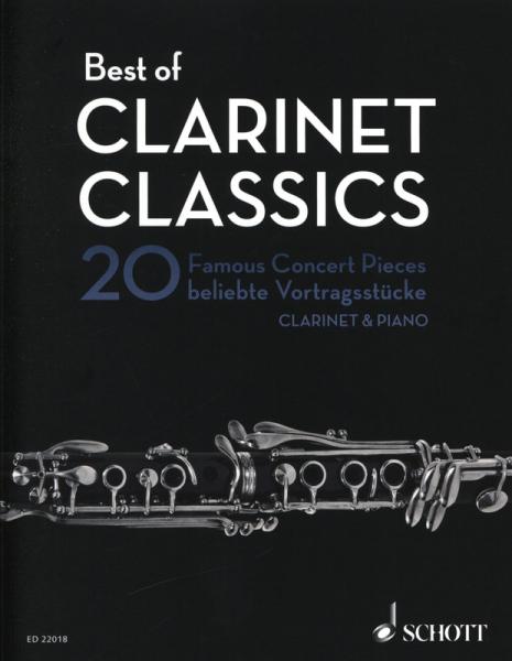 Best of Clarinet Classics, Rudolf Mauz, Spielheft für Klarinette in Bb und Klavier, Duett, Kammermusik-Duo, Piano plus, leicht-mittelschwer, Kammermusik Noten, Kammermusik-Spielheft, Cover