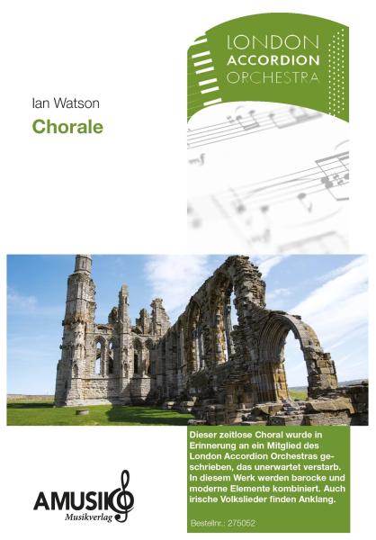 Chorale, Ian Watson, Akkordeon-Ensemble, mittelschwer, irische Volkslieder, Originalkomposition, Originalmusik, Akkordeon Noten