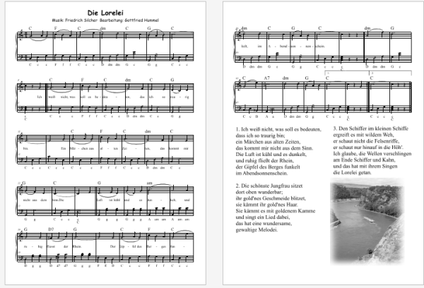 Come on - Sing einen Song! - Friedrich Silcher 2.0, Gottfried Hummel, Klavier-Solo, Piano-Solo, Keyboard-Solo, Akkordeon-Solo, Melodiestimmen in C hoch & tief, Bb, Es und C (Bass-Schlüssel), Spielheft, Soloband, 12 bekannte Stücke, leicht, Klavier Noten,