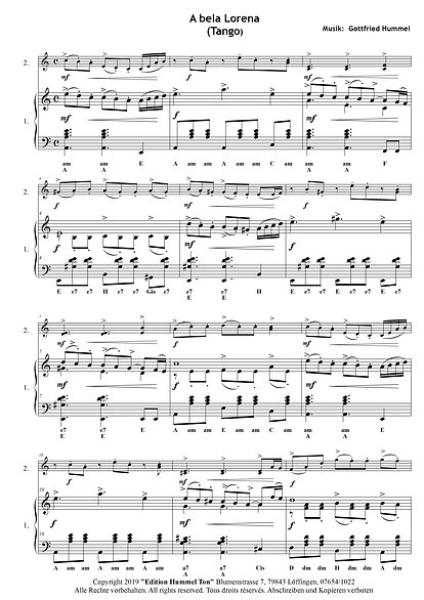 Coole Songs & Crazy Styles, Gottfried Hummel, Akkordeon-Solo, Standardbass MII, Spielheft, Soloband, 2. Stimme ad lib., leicht-mittelschwer, Akkordeon Noten, Originalmusik, Einblick in die Noten