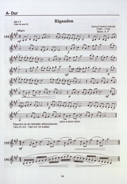 Die D1/D2 Schule für Klarinette, Siegfried Pfeifer, Schulwerk für Klarinette, Klarinettenschule, Lehrwerk, Clarinregister, hohes Register, Klarinette spielen lernen, leicht, Klarinetten Noten, Klarinettenunterricht, Probeseite