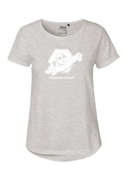 Akkordeonmensch T-Shirt Damen