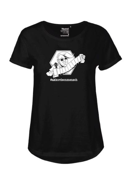 Akkordeonmensch T-Shirt Damen