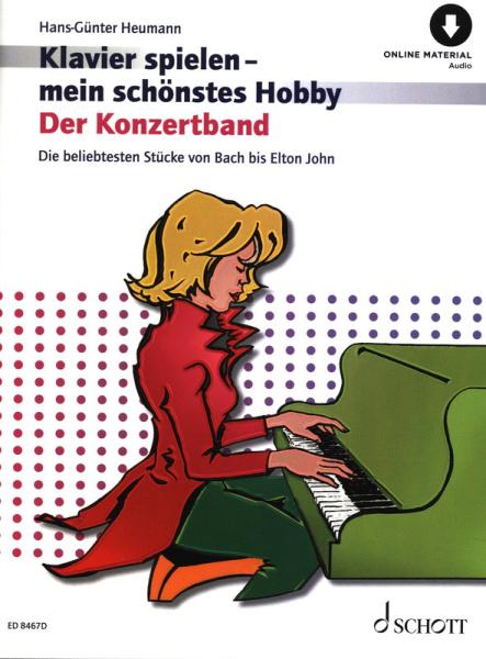 Der Konzertband, Hans-Günter Heumann, Klavier-Solo, Piano-Solo, Spielheft, Soloband, Konzertstücke, leicht, Klavier Noten, Cover