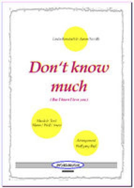 Don't know much, Linda Ronstadt, Aaron Neville, Barry Mann, Tom Snow, Cynthia Weil, Wolfgang Ruß, , Akkordeon-Orchester, Ballade, Lied des Jahres 1990, Top 10 Hit, mittelschwer, Akkordeon Noten, Cover