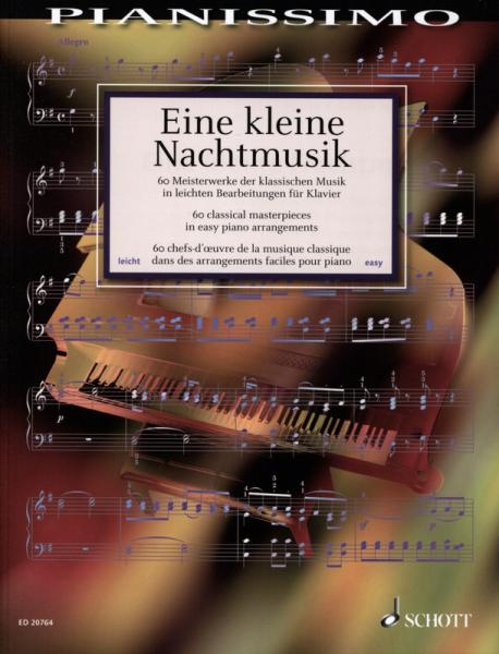 Eine kleine Nachtmusik, Hans-Günter Heumann, Klavier-Solo, Piano-Solo, Spielheft, Soloband, 60 Klavierstücke, leicht-mittelschwer, Klavier Noten, 60 Meisterwerke der klassischen Musik, Cover