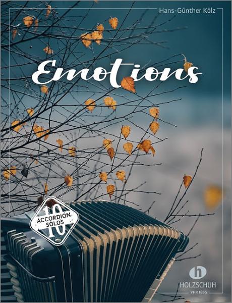 Emotions, Hans-Günther Kölz, Akkordeon-Solo, Standardbass MII, Lieder zum Träume, romantische Musik, Spielheft, Soloband, mittelschwer, Akkordeon Noten