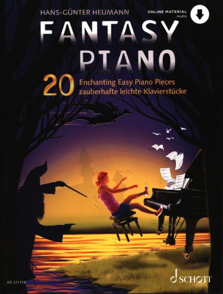 Fantasy Piano, Hans-Günter Heumann, Klavier-Solo, Piano-Solo, Spielheft, Soloband, 20 zauberhafte leichte Klavierstücke, leicht, Klavier Noten, Originalkompositionen, Cover