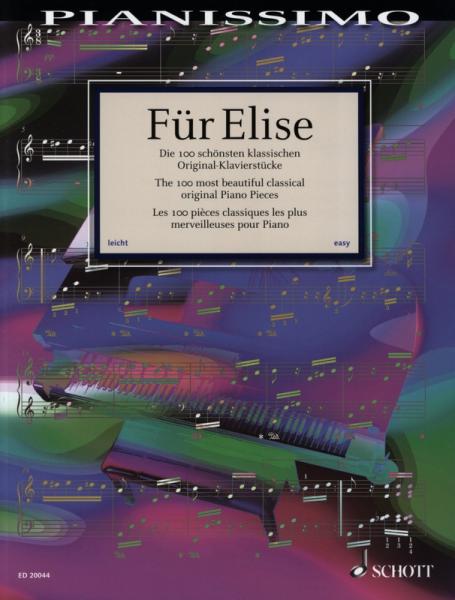 Für Elise, Hans-Günter Heumann, Klavier-Solo, Piano-Solo, Spielheft, Soloband, klassische Musik, leicht, Klavier Noten, die 100 schönsten klassischen Original-Klavierstücke, Cover