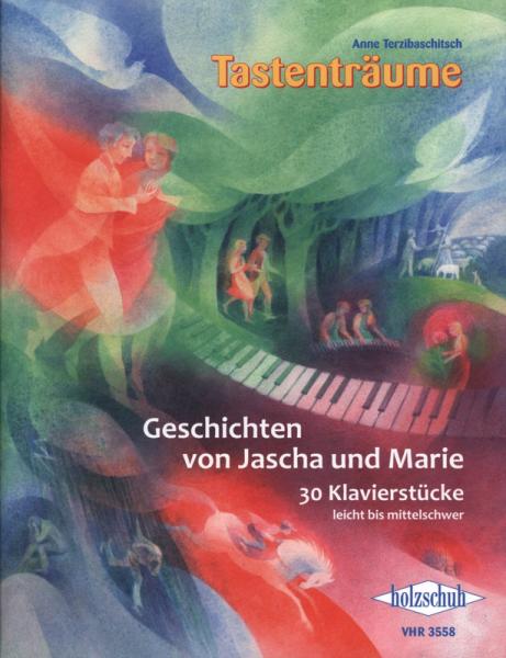 Geschichten von Jascha und Marie, Anne Terzibaschitsch, Klavier, Spielheft, Soloband, 30 Charakterstücke, Originalkompositionen, leicht-mittelschwer, Originalmusik, Klavier Noten