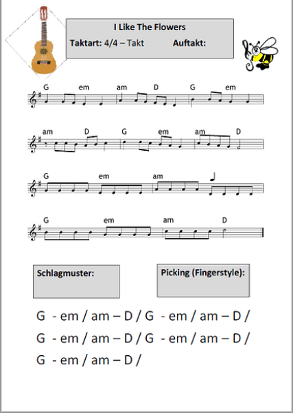 Gitarren Snacks, Gottfried Hummel, Gitarre, Spielheft, Soloband, Evergreens, Topsongs, leicht, Gitarren Noten, einfache Spielstücke, Gitarre spielen lernen, Blick ins Spielheft