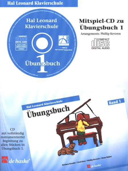 Hal Leonard Klavierschule - Mitspiel-CD zum Übungsbuch 1, Barbara Kreader, Fred Kern, Philip Keveren, Mona Rejino, Piano, Klavier, Mitspiel-CD, Begleit-CD, Einstieg ins Klavierspiel, sehr leicht, Klavier spielen lernen