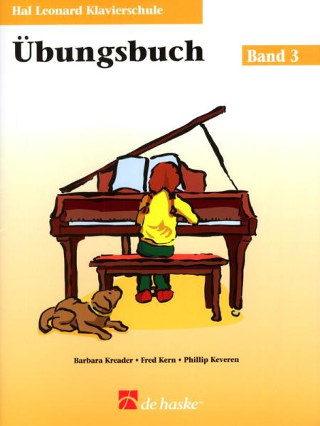 Hal Leonard Klavierschule - Übungsbuch 3, Barbara Kreader, Fred Kern, Philip Keveren, Mona Rejino, Klavier, Mitspiel-CD, Schulwerk, Lehrwerk, Einstieg ins Klavierspiel, sehr leicht, Klavier spielen lernen, Klavier Noten