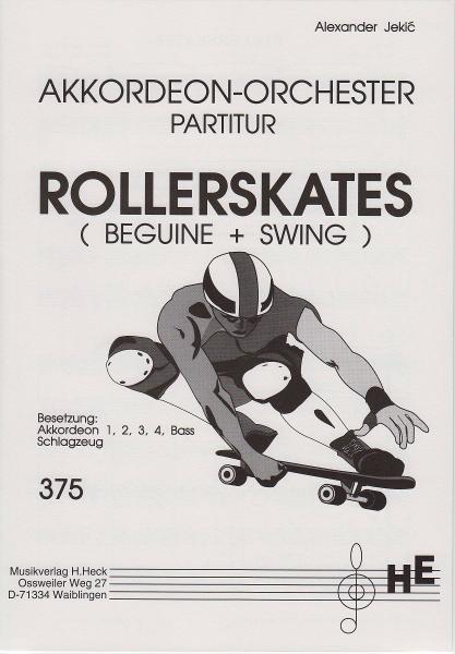Rollerskates, Alexander Jekic, Akkordeon-Orchester, Beguine, Swing, Originalkomposition, Originalmusik, leicht+ Akkordeon Noten,