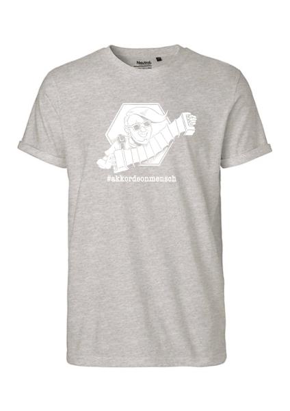 Akkordeonmensch T-Shirt Herren