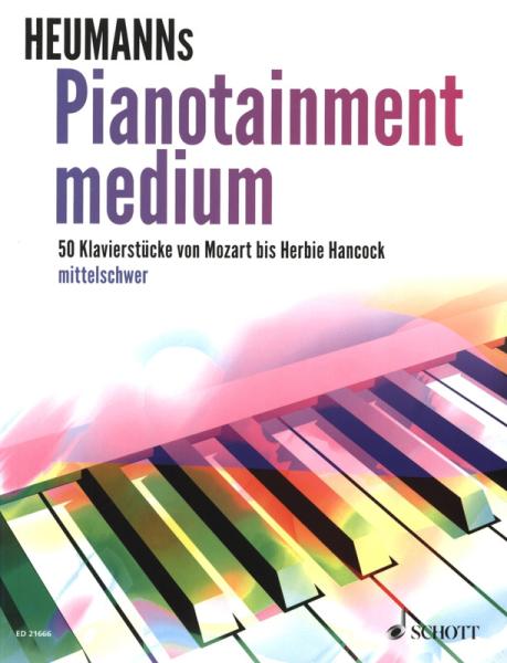 Heumanns Pianotainment medium, Hans-Günter Heumann, Klavier-Solo, Piano-Solo, Spielheft, Soloband, 50 Klavierhits, das ganze Spektrum der Klaviermusik, mittelschwer, Klavier Noten, Cover