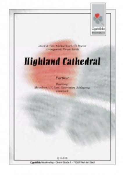 Highland Cathedral, Ulrich Roever, Michael Korb, Verena Mehls,Akkordeonorchester, Hymne, Schottland, Dudelsack, Highlands, Highland Games, leicht-mittelschwer, Akkordeon Noten