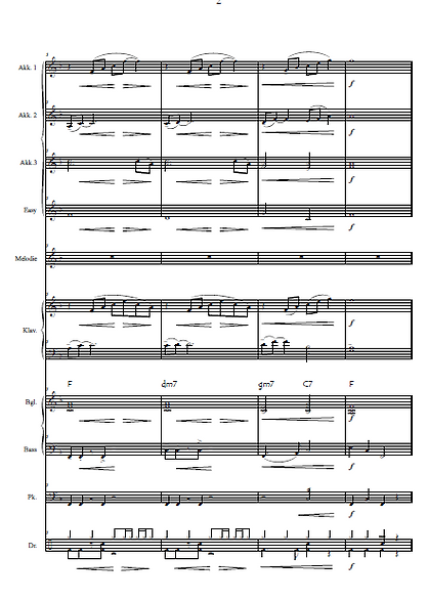 In The Bleak Midwinter, Geoffrey D. Barlow, Gottfried Hummel, Akkordeonorchester, Carol, Weihnachtslied, Adventskonzert, Weihnachtskonzert, mittelschwer, Easy-Stimme, Akkordeon Noten, Weihnachtsnoten
