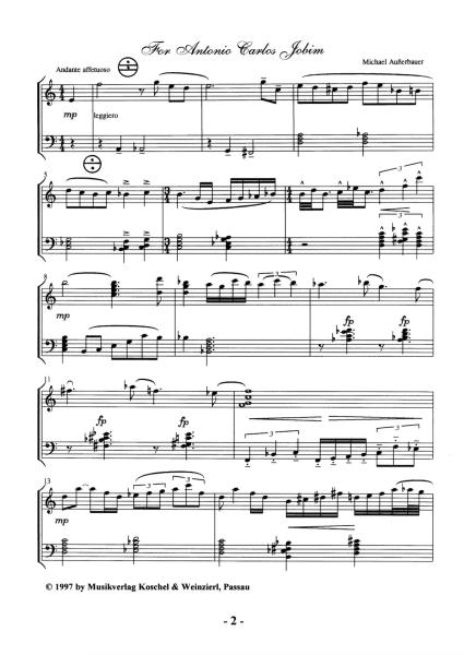 Perché domani?, Michael Außerbauer, Solo, Akkordeon, Akkordeon-Solo, Musiknoten für Akkordeon, Melodiebass MIII, mittelschwer-schwer, Originalkomposition