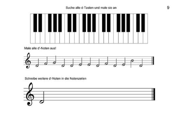 Kleine Hände - flinke Finger Band 1, Anastasia Tsarchatzidou, Georg Bühler, Klavier-Solo, Ergänzungsheft, sehr leicht, für Kinder ab 4 Jahren, kindgerecht, Fingerübungen, Spielstücke, Klavierunterricht, Klavierschüler, Anfänger am Klavier, Spielheft zur K