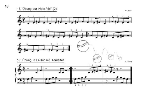 Kleine Hände - flinke Finger Band 2, Anastasia Tsarchatzidou, Georg Bühler, Klavier-Solo, Ergänzungsheft, sehr leicht-leicht, für Kinder ab 4 Jahren, kindgerecht, Fingerübungen, Spielstücke, Klavierunterricht, Klavierschüler, Anfänger am Klavier, Spielhef