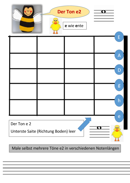 Meine Gitarre & Ich, Gottfried Hummel, Lehrwerk, Schulwerk, Gitarre, Gitarrenschule, sehr leicht, für Kinder ab 4 Jahren, kindgerecht Gitarre spielen lernen, erster Gitarrenunterricht, Gitarren Noten, Blick in die Gitarrenschule