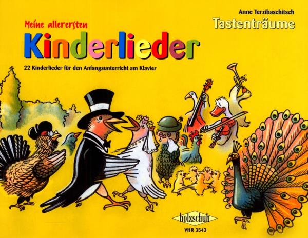 Meine allerersten Kinderlieder, Anne Terzibaschitsch, Klavier, Spielheft, Soloband, Einstieg ins Klavierspiel, sehr leicht, 5-Tonraum, Klavier spielen lernen, Klavier Noten