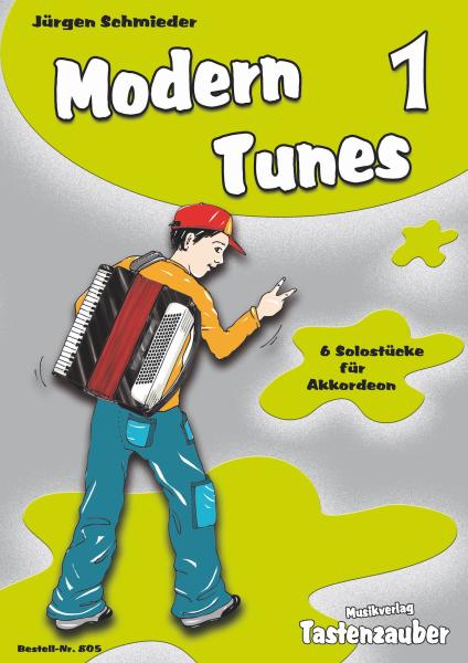 Modern Tunes Band 1, Jürgen Schmieder, Akkordeon Solo, Standardbass MII, ​leicht-mittelschwer, Originalliteratur, Akkordeon Noten, Rock und Pop