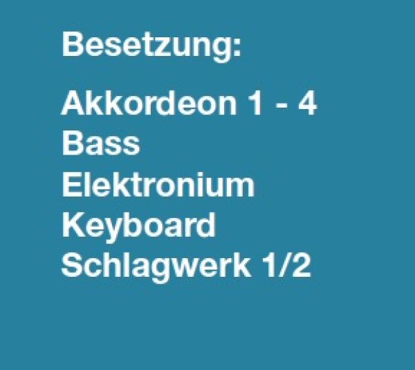 Opus 6 - 4 Geschichten, Marcus Matuszewski, Akkordeon-Orchester, mittelschwer, Suite in 4 Sätzen, Wertungsspiel, Akkordeon Noten