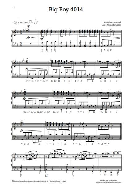 Boogies on Fire, Wolfgang Ruß, Marko Kassl, Alexander Jekic, Sebastina Hummel, Michael Rettig, Matthias Matzke, Akkordeon-Solo, Standardbass MII, Spielheft, Soloband, Boogie Woogie, Bravourstücke, anspruchsvoll, Unabhängigkeit beider Hände, mittelschwer-s