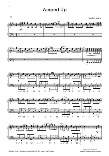 Boogies on Fire, Wolfgang Ruß, Marko Kassl, Alexander Jekic, Sebastina Hummel, Michael Rettig, Matthias Matzke, Akkordeon-Solo, Standardbass MII, Spielheft, Soloband, Boogie Woogie, Bravourstücke, anspruchsvoll, Unabhängigkeit beider Hände, mittelschwer-s