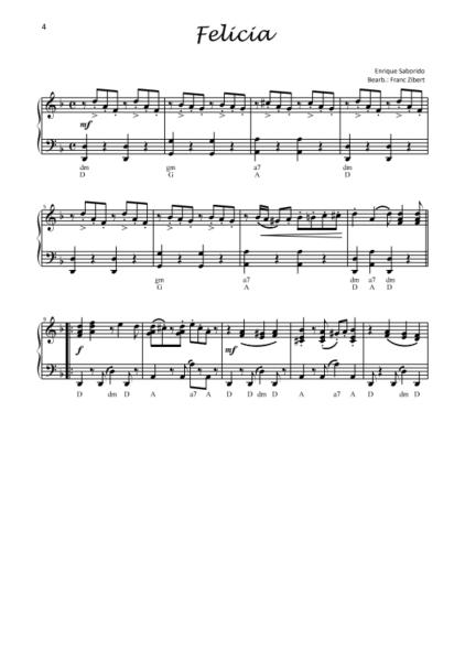 Ritmo de Tango, Carlos Gardel, Enrique Saborido, Eduardo Arolas, Manuel Jovés, Franc Zibert, Akkordeon-Solo, Standardbass MII, Spielheft, Soloband, inkl. Online-Audio, mittelschwer+, Akkordeon Noten, Beispielseite