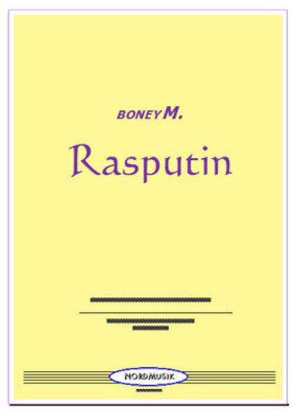 Rasputin, Boney M., Frank Farian, Fred Jay, George Reyam, Ralf Schwarzien, Akkordeon-Orchester, Disco-Hit, Comeback, TikTok, mittelschwer, Akkordeon Noten, Cover
