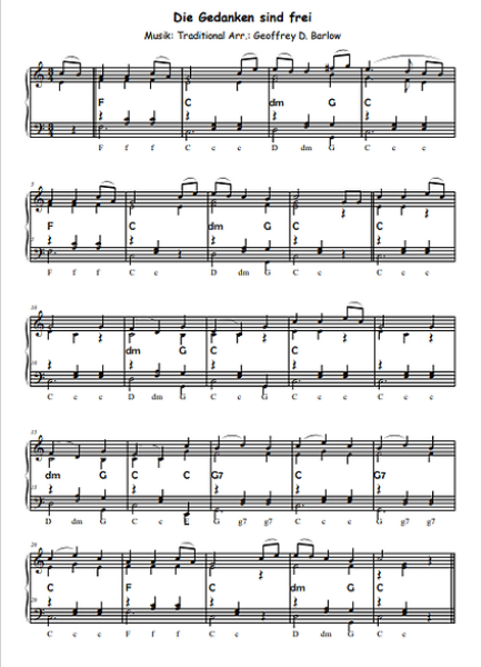 Slow Down, Geoffrey D. Barlow, Akkordeon-Solo, Standardbass MII, Klavier, Keyboard, Spielheft, Soloband langsamer Walzer, leicht-mittelschwer, Akkordeon Noten, Einblick