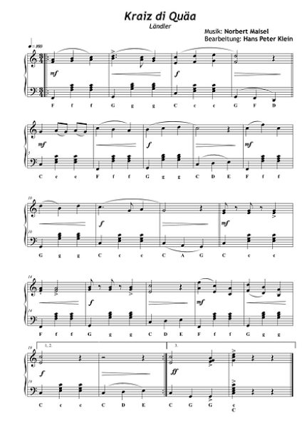 So wie früher, Norbert Maisel, Hans Peter Klein, Akkordeon-Solo, Standardbass MII, rustikale Spielstücke, Volksmusik, Spielheft, Soloband, mittelschwer, Akkordeon Noten