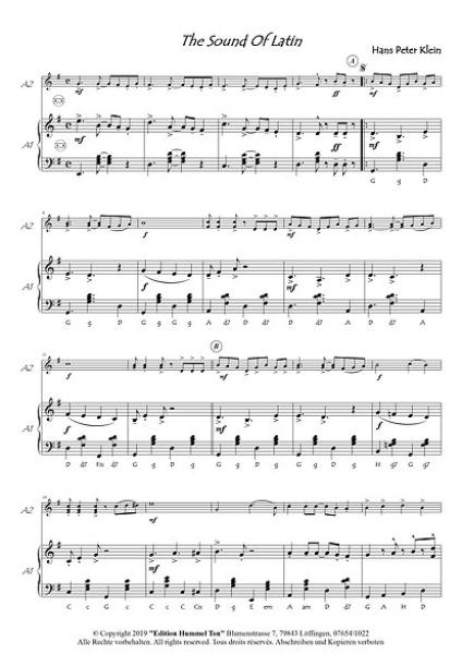 Sounds, Gottfried Hummel, Akkordeon-Duo, Standardbass MII, Spielheft, Duett, Wertungsspielstücke, Vorspiel, Konzertstücke, leicht-mittelschwer, Akkordeon Noten, Probeseite