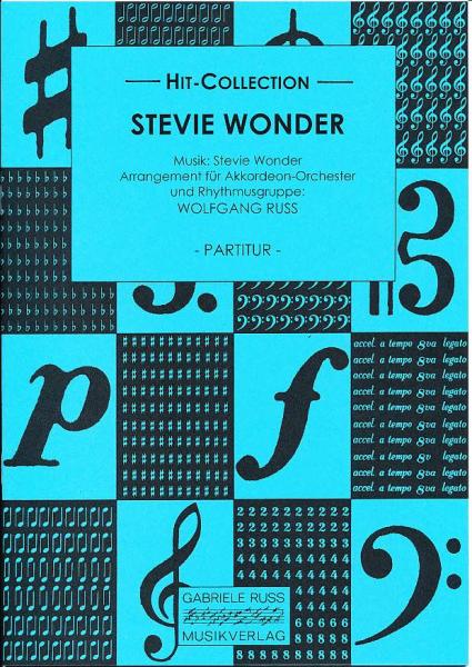 Stevie Wonder Hit Collection, Stevie Wonder, Wolfgang Ruß, Akkordeonorchester, Medley, Potpourri, Wettbewerbsliteratur, Wertungsstück, Wettbewerbsnoten, mittelschwer-schwer, Oberstufe, Akkordeon Noten
