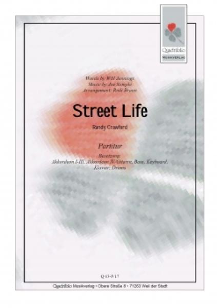 Street Life, Joe Sample, Rudi Braun, Akkordeon-Orchester, Randy Crawfort, The Crusaders, Jazz-Fusion-Band, mittelschwer, Hit, Akkordeon Noten