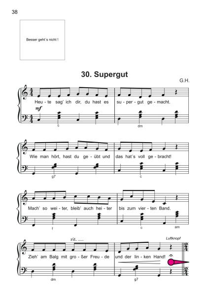 Akkordeonschule Band 3, Gerriet Heuten, Schulwerk für Akkordeon, Lehrwerk, leicht, ​für Kinder, Grundschule, Akkordeonunterricht, Akkordeon spielen lernen, mit Online-Audio, Akkordeon Noten, Notenbeispiel