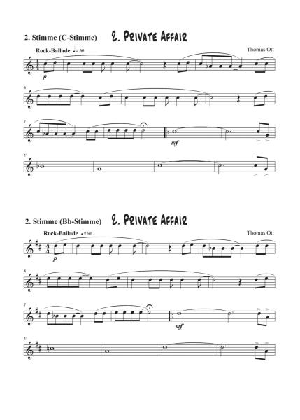 Modern Piano Styles - Band 1, Thomas Ott, Klavier Solo, Klaviernoten, leicht-mittelschwer, 2. Stimme in C und Bb