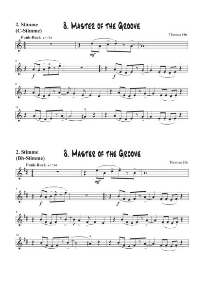 Modern Piano Styles - Band 1, Thomas Ott, Klavier Solo, Klaviernoten, leicht-mittelschwer, 2. Stimme in C und Bb